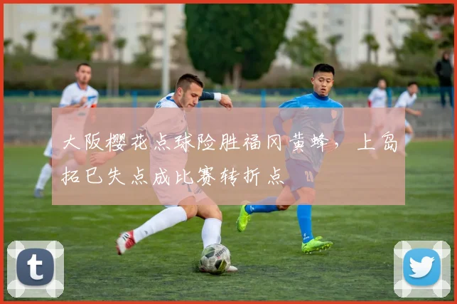 大阪樱花点球险胜福冈黄蜂,上岛拓巳失点成比赛转折点